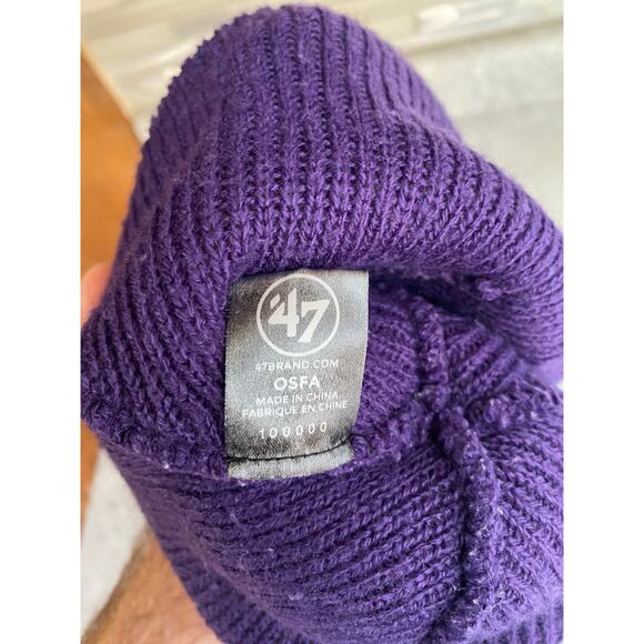 Minnesota Vikings '47 Brand NFL Football Winter Hat/Beanie - Picture 5 of 6